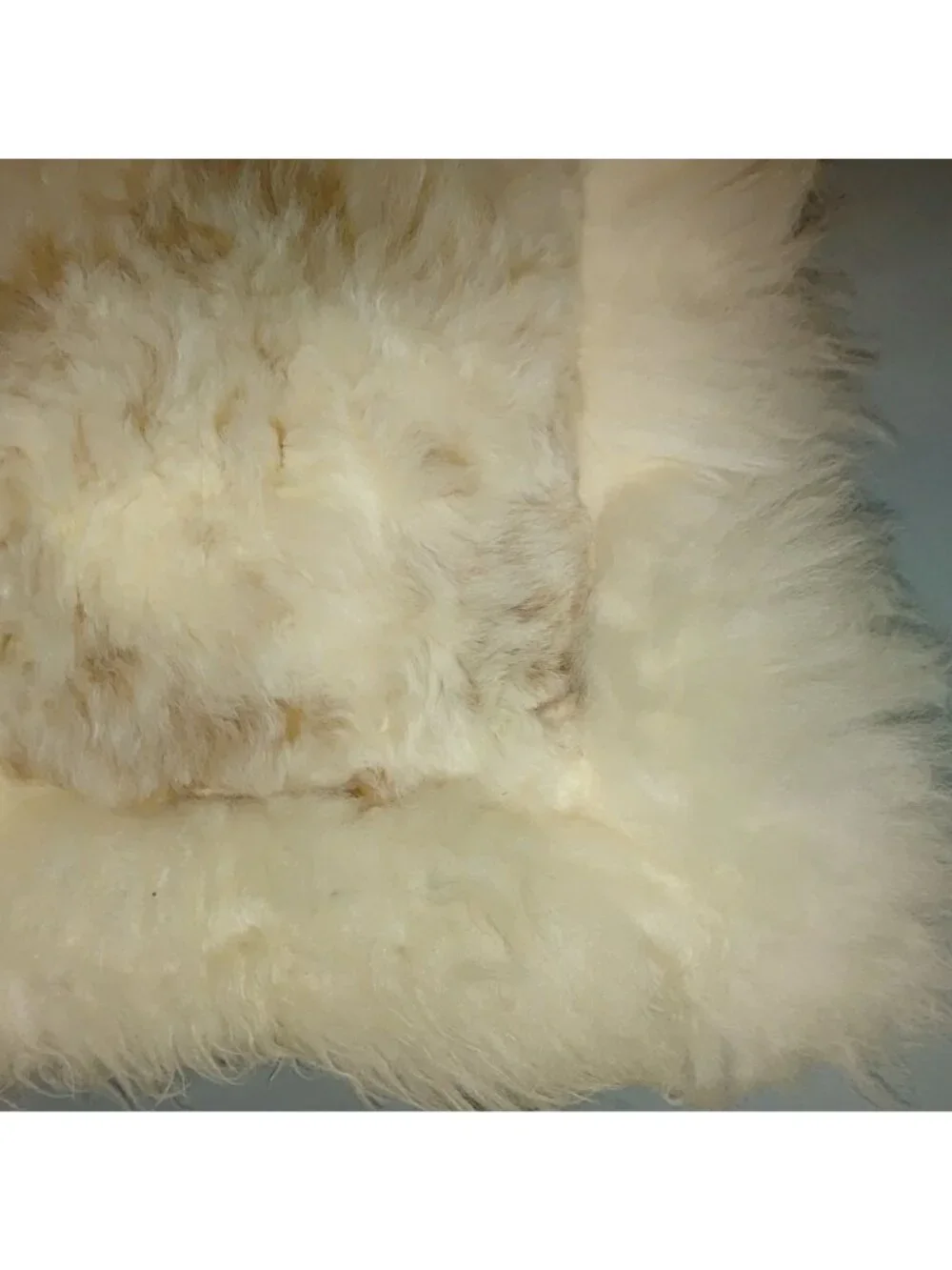 Panda Rug Vintage Alpaca Fur Pillow Case Wall Hanging Handmade Peru Soft Plush
